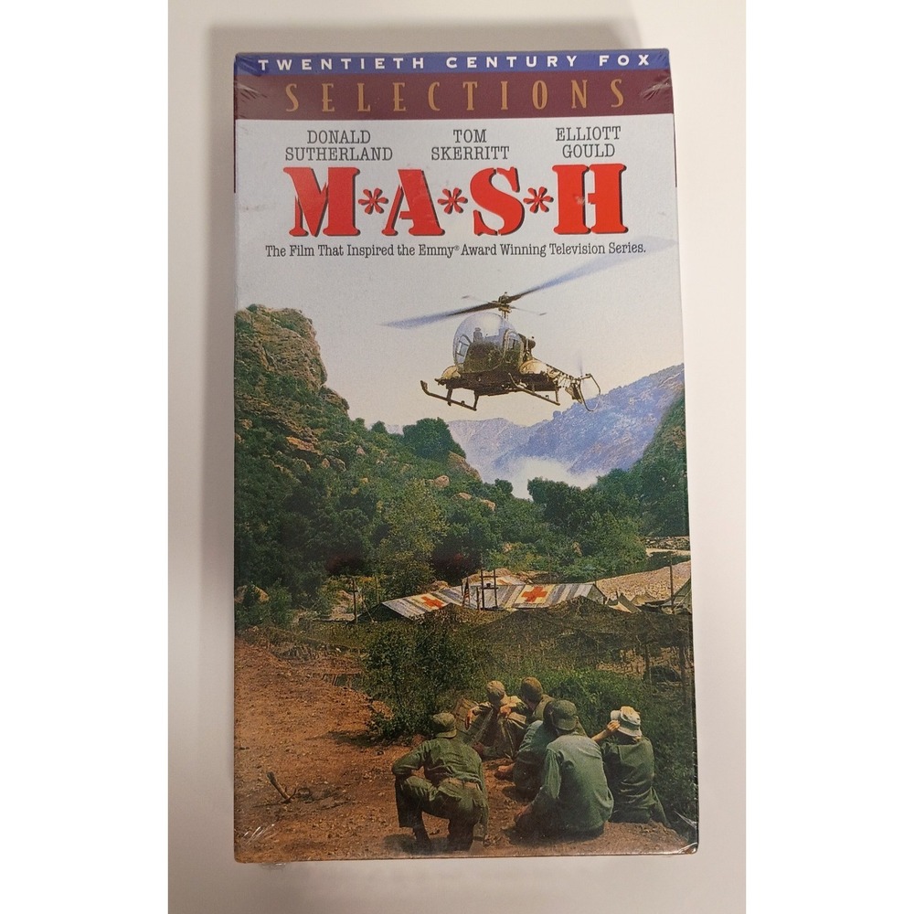 NEW MASH The Movie VHS, 1996 Donald Sutherland, Tom Skerritt & Elliott Gould